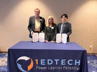 Korea Education and Research Information Service Signs MOU with 1EdTech, a US Non-profit Digital Badge Standards Organization